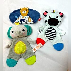 Infant Sensory Toys (crinkle material)